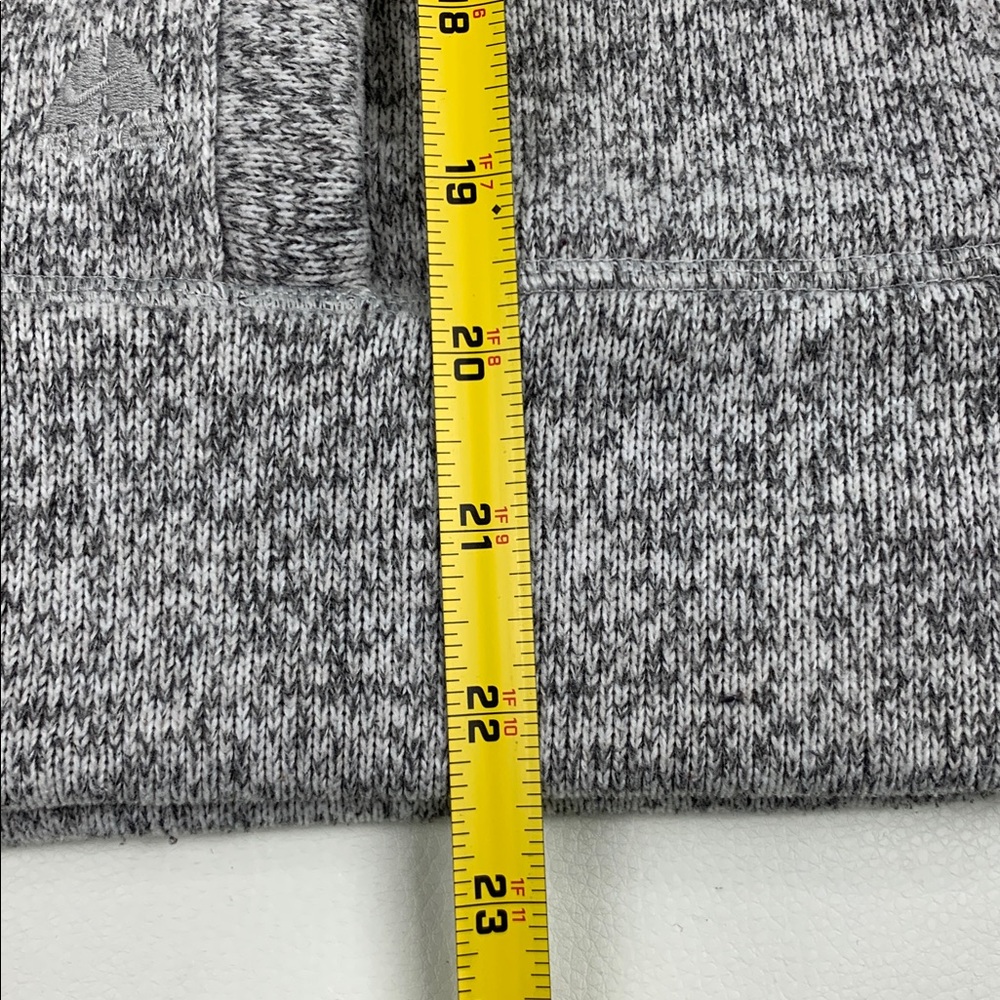 Nike ACG Heather Gray Fleece pullover hooded Jacket sweatshirt Size Small pocket - Picture 11 of 13